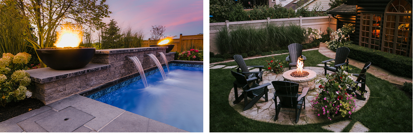 Two Pools Completed In The Niagara Region By LandArt Landscaping